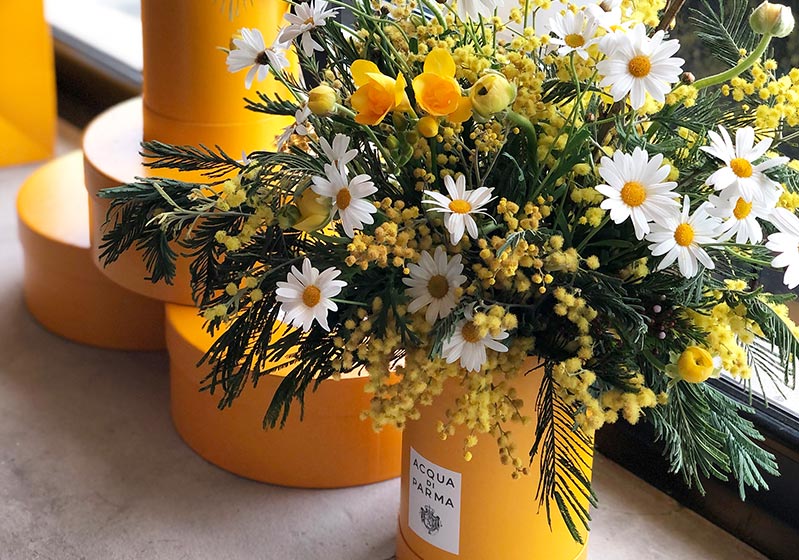 Acqua di Parma Collabs With RIBBON For Flower Workshop!