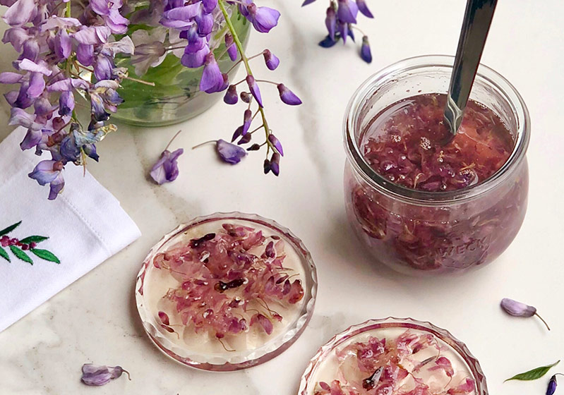 Flower Garden in a Jar - Making Jam with Flowers