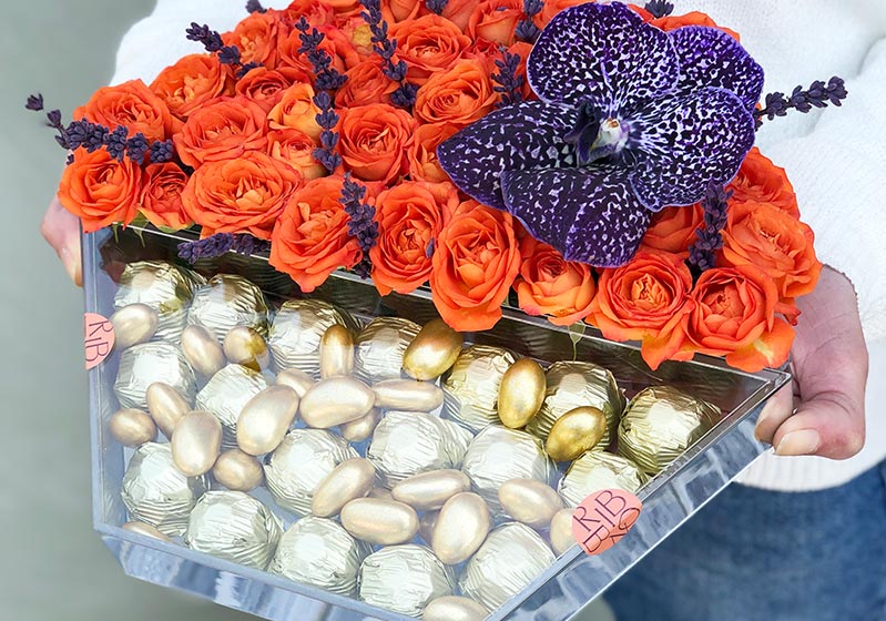 Ribbon Chocolates