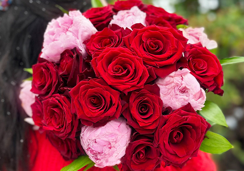 Valentines Day Flowers: Red